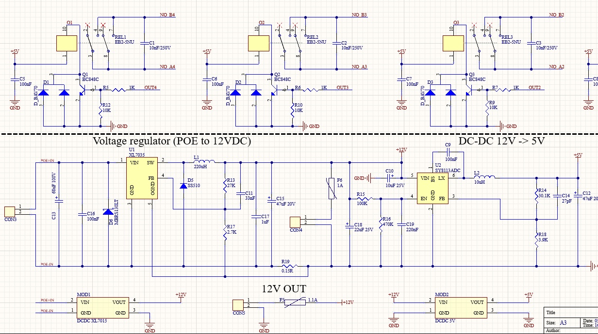 Power management sekcija sheme